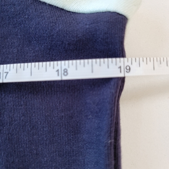 Talbots 100% Cotton Color Block T-Shirt Mini Dress Size Medium Petite NWT - Picture 4 of 10